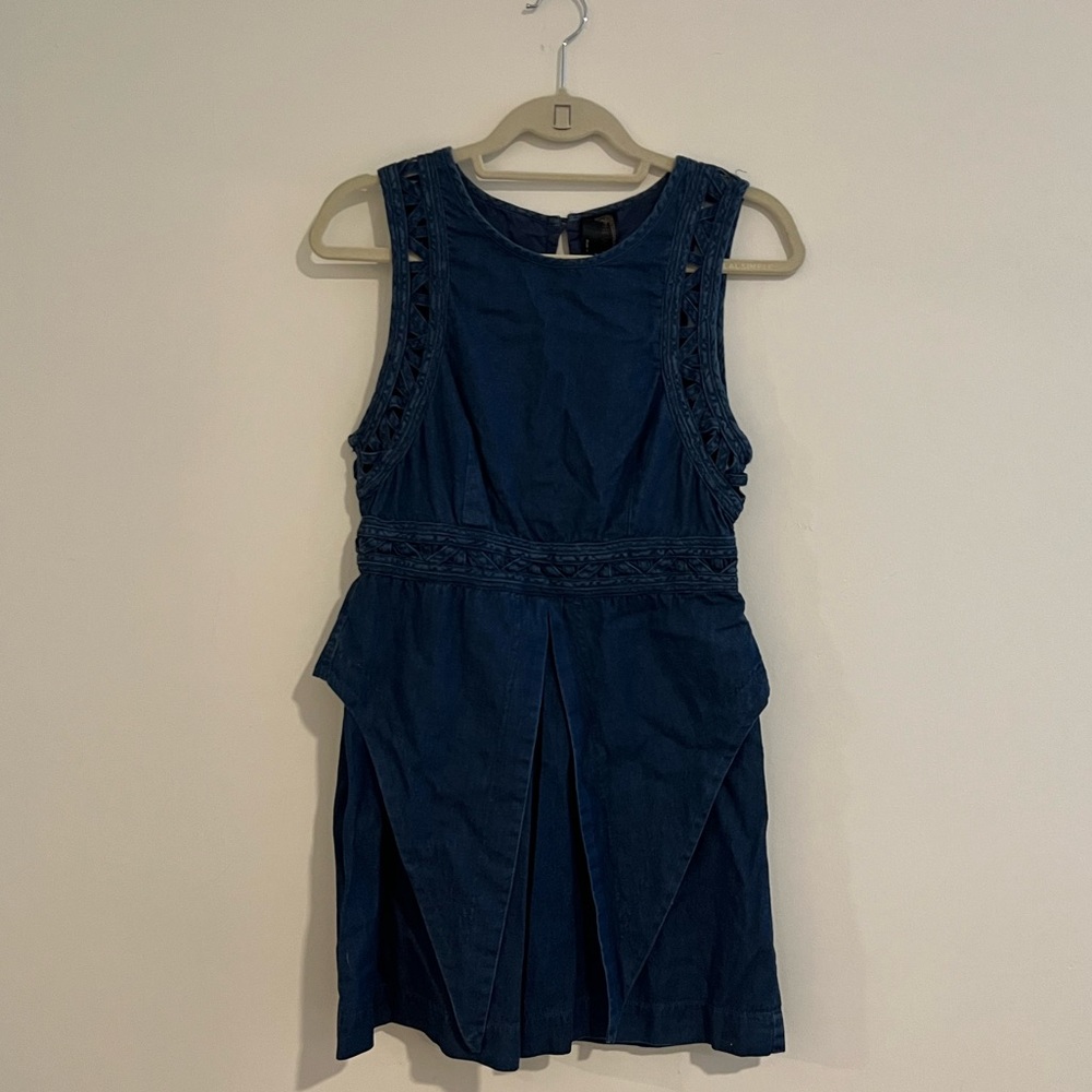 Free people denim dress